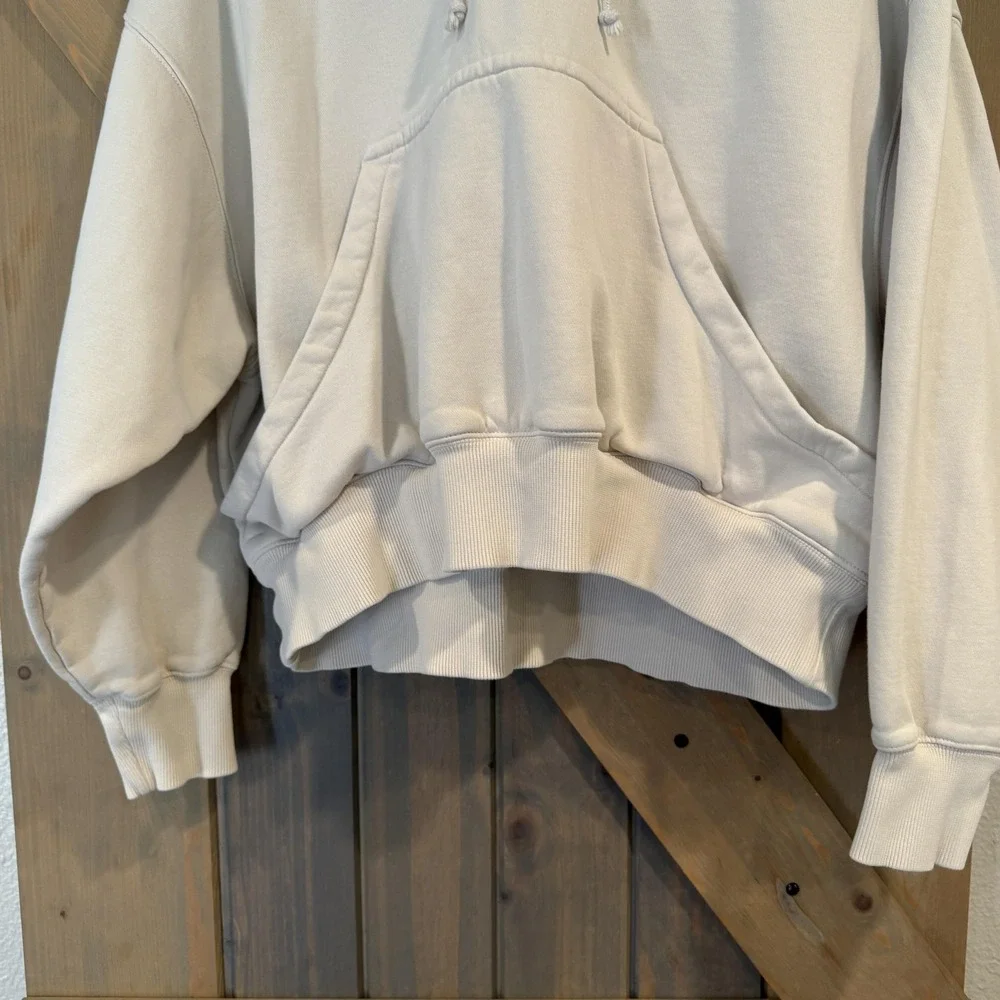 Nike Center Swoosh Hoodie Women's XS  oversized Sweatshirt Kangaroo Pocket crop